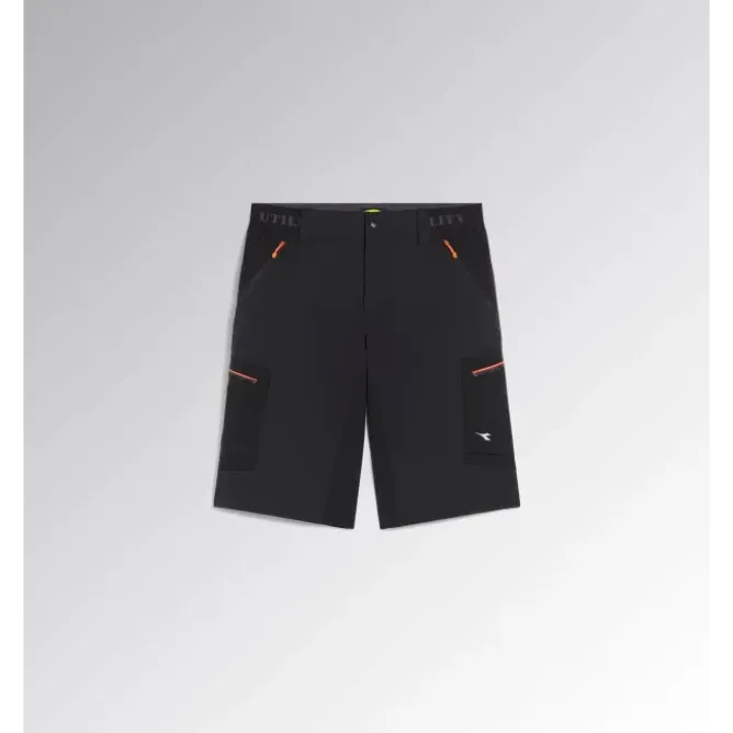 Bermuda Da Lavoro Stretch Multitasche Diadora Utility Shadow 702.182040
