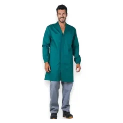 Camice da lavoro 100% cotone Massaua Logica 9100VERDE-L