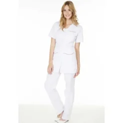 Camice da Lavoro Molinel Laurie LAURIEMCBC/LI Multitasche Benessere Sanitario Donna