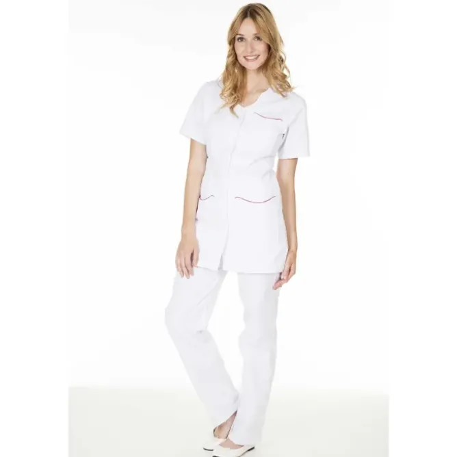 Camice da Lavoro Molinel Laurie LAURIEMCBC/LI Multitasche Benessere Sanitario Donna