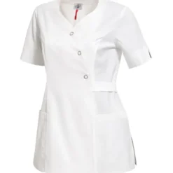 Camice da Lavoro Molinel Pepita PEPITATFMCBLA Donna Benessere Sanitario