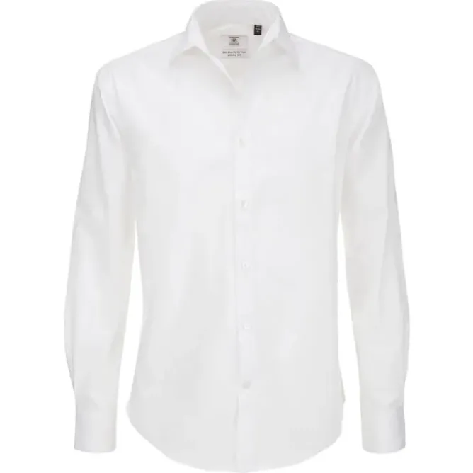 Camicia Da Lavoro Black Tie LSL Manica Lunga B&C Collection - BCSMP21