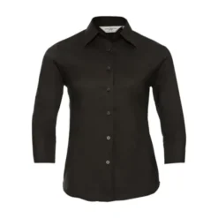 Camicia Da Lavoro con Maniche 3/4 Easy Care da Donna Russell - JE946F
