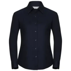 Camicia Da Lavoro Easy Care Oxford a Maniche Lunghe da Donna Russell - JE932F