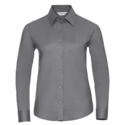 Camicia Da Lavoro Easy Care Oxford a Maniche Lunghe da Donna Russell - JE932F