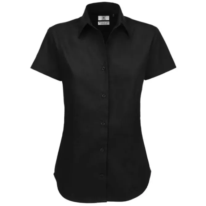 Camicia Da Lavoro Manica Corta da Donna B&C Collection - BCSWT84