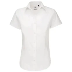 Camicia Da Lavoro Manica Corta da Donna B&C Collection - BCSWT84