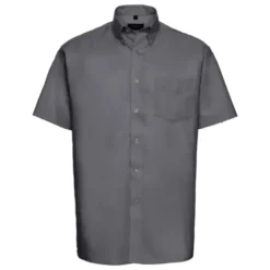 Camicia Da Lavoro Oxford Easy Care a Maniche Corte Russell - JE933M