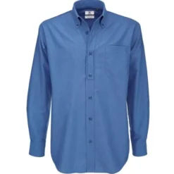Camicia Da Lavoro Oxford LSL B&C Collection - BCSMO01