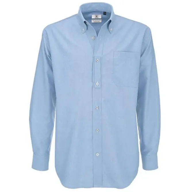 Camicia Da Lavoro Oxford LSL B&C Collection - BCSMO01
