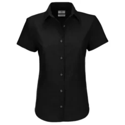 Camicia Da Lavoro Oxford Manica Corta da Donna B&C Collection - BCSWO04