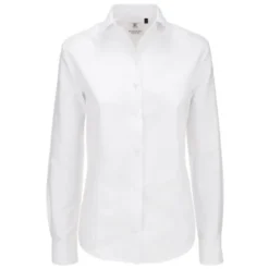 Camicia Da Lavoro Oxford Manica Lunga da Donna B&C Collection - BCSWO03