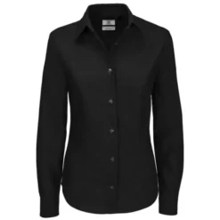 Camicia Da Lavoro Oxford Manica Lunga da Donna B&C Collection - BCSWO03