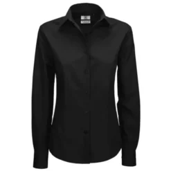 Camicia Da Lavoro Smart LSL Manica Corta da Donna B&C Collection - BCSWP63