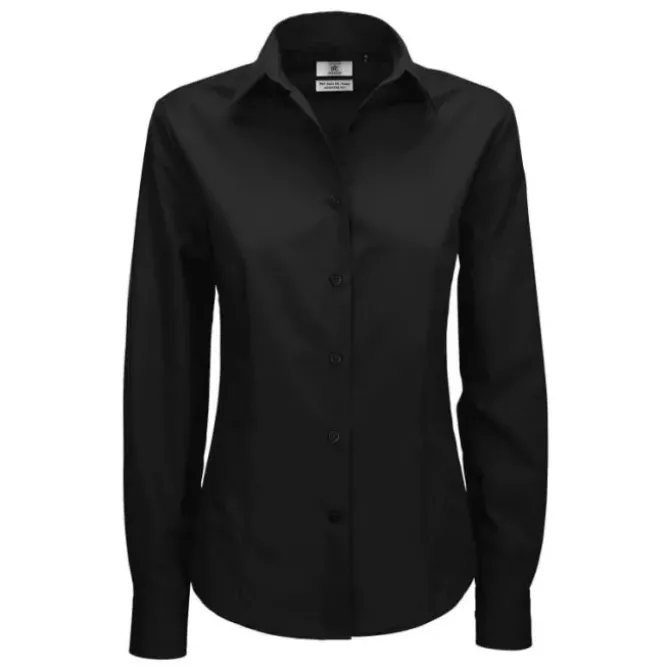 Camicia Da Lavoro Smart LSL Manica Corta da Donna B&C Collection - BCSWP63