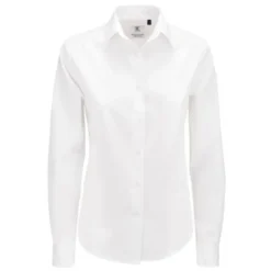 Camicia Da Lavoro Smart LSL Manica Corta da Donna B&C Collection - BCSWP63
