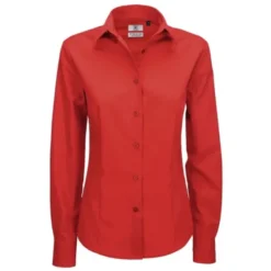 Camicia Da Lavoro Smart LSL Manica Corta da Donna B&C Collection - BCSWP63