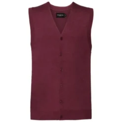 Cardigan Da Lavoro senza Maniche con Scollo a V Russell - JE719M