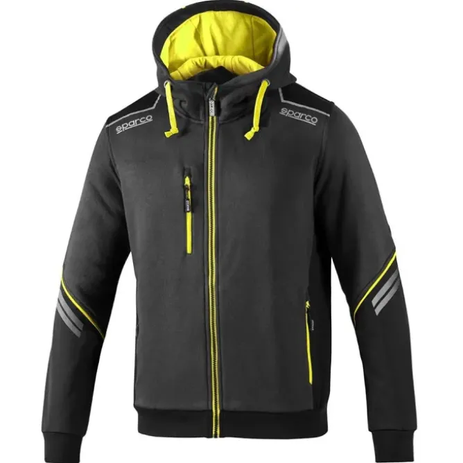 Felpa con cappuccio da lavoro Sparco Tech Hooded full zip 02414