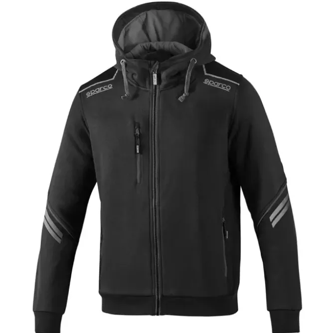 Felpa con cappuccio da lavoro Sparco Tech Hooded full zip 02414