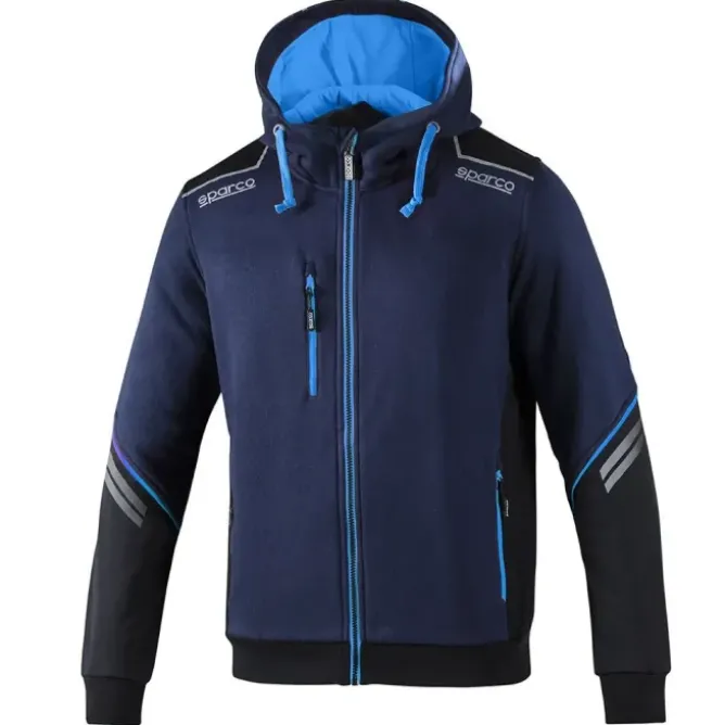 Felpa con cappuccio da lavoro Sparco Tech Hooded full zip 02414