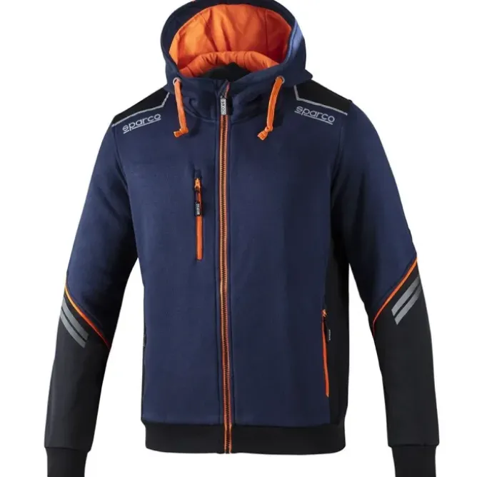 Felpa con cappuccio da lavoro Sparco Tech Hooded full zip 02414