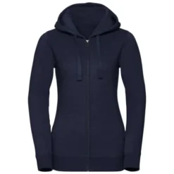 Felpa Da Lavoro con Cappuccio e Zip Authentic da Donna Russell - JE263F