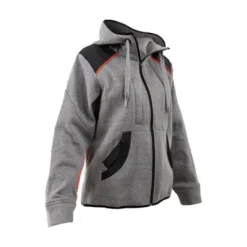 Felpa Da Lavoro LMA Scarlett 2284 Con Zip Intera e Cappuccio Donna