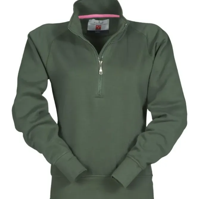 Felpa da lavoro Mezza Zip Manica e Cuciture Rinforzate Miami+ Donna - Payper MIAMI LADY+