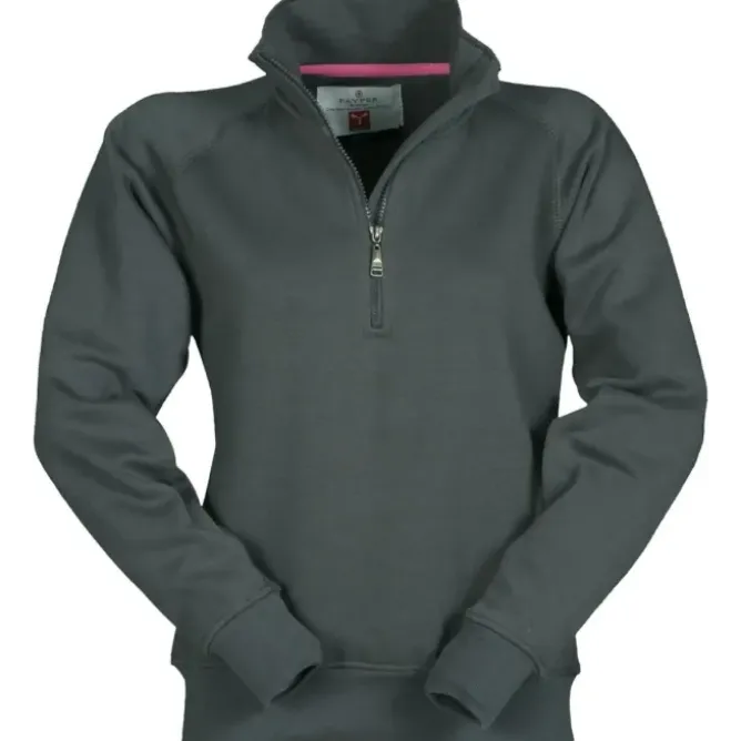 Felpa da lavoro Mezza Zip Manica e Cuciture Rinforzate Miami+ Donna - Payper MIAMI LADY+