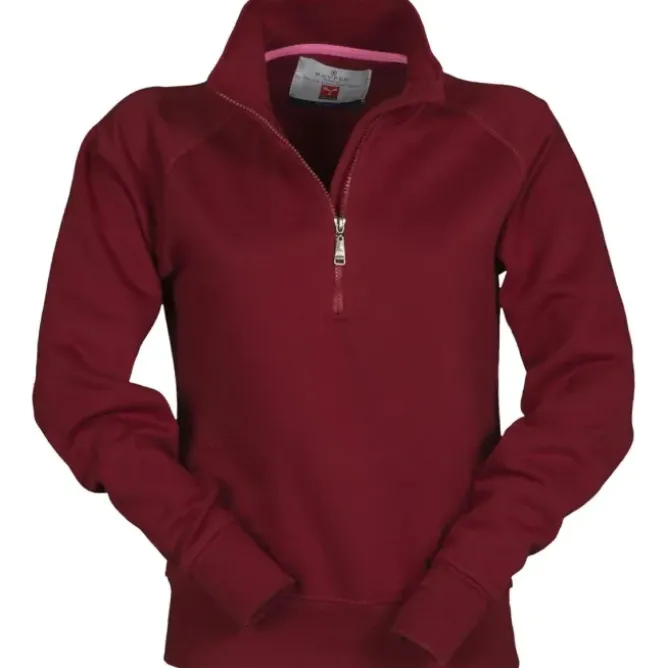Felpa da lavoro Mezza Zip Manica e Cuciture Rinforzate Miami+ Donna - Payper MIAMI LADY+