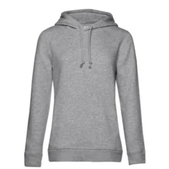 Felpa Da Lavoro Organic Hooded con Cappuccio da Donna B&C Collection - BCWW34B