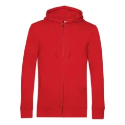 Felpa Da Lavoro Organic Zipped Hood B&C Collection - BCWU35B