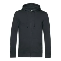 Felpa Da Lavoro Organic Zipped Hood B&C Collection - BCWU35B