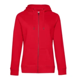 Felpa Da Lavoro Queen con Cappuccio e Zip Intera da Donna B&C Collection - BCWW03Q