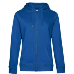 Felpa Da Lavoro Queen con Cappuccio e Zip Intera da Donna B&C Collection - BCWW03Q