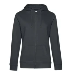 Felpa Da Lavoro Queen con Cappuccio e Zip Intera da Donna B&C Collection - BCWW03Q