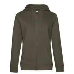 Felpa Da Lavoro Queen con Cappuccio e Zip Intera da Donna B&C Collection - BCWW03Q
