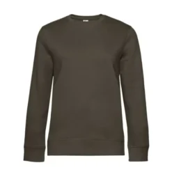 Felpa Da Lavoro Queen Crew Neck da Donna B&C Collection - BCWW01Q