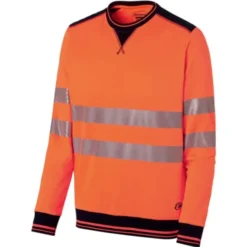 Felpa girocollo da Lavoro Alta Visibilità Molinel Luklight 0480.9999.065