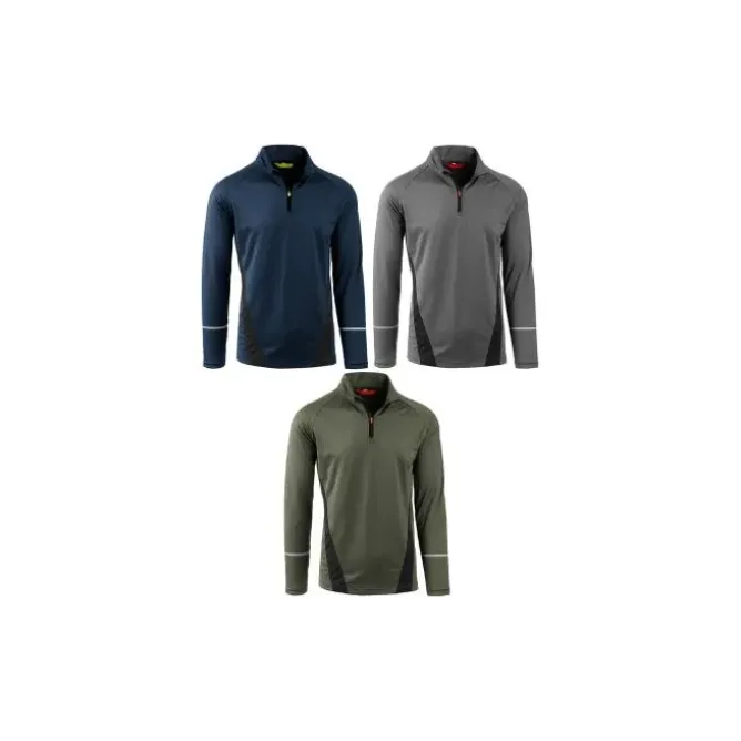 Felpa in Pile da Lavoro Mezza Zip Stretch Sottozero Midlayer S.S. SS300
