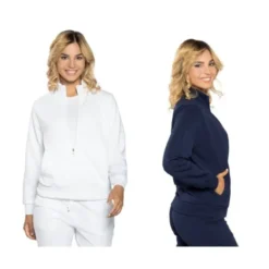 Felpa zip lunga da lavoro 100% Cotone da Donna Siggi Alexis 04MG0809/00