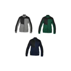 Felpa zip lunga da lavoro Multitasche Siggi Nilo 73MG0787/00-1089