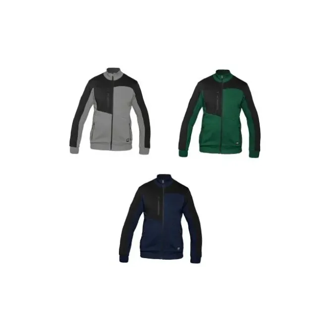 Felpa zip lunga da lavoro Multitasche Siggi Nilo 73MG0787/00-1089