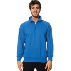 Felpe da lavoro con zip corta Logica ITA503/12-L