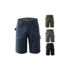 Fuori tutto - Bermuda da Lavoro Rossini R-Evolution A00790 Stretch Multitasche Taglia M Colore Nero