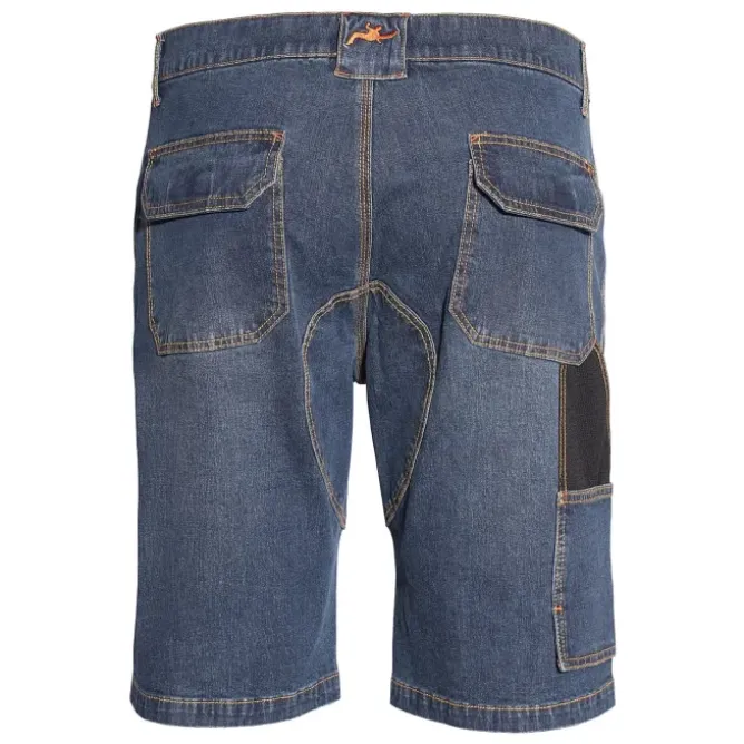 Fuori tutto - Bermuda da lavoro Extreme Issa Line 8839B Stretch estivi jeans leggeri Taglia 2XL