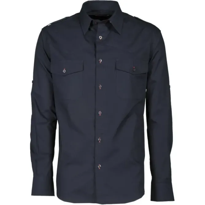 fuori-tutto-Camicia Da Lavoro 100% Cotone Trophy - Payper taglia 3xl navy