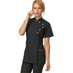 Fuori tutto - Casacca da donna a maniche corte Kelly Beauty Siggi - 63CS1329/00-0001 taglia L colore Nero