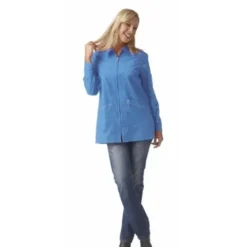 Fuori tutto - Casacca da donna a maniche lunghe Sandy Horeca Siggi - 28CS0057/00-0001 taglia XL colore azzurro
